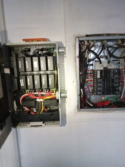 Electrical panel upgrade completed for Ring Doorbell Installation in Haleyville